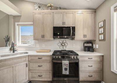 New Stove In Rehabbed Kitchen