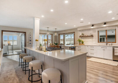 New Grand Ave Kitchen Remodel Island Design