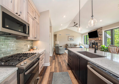 New Kitchen and Island Post Redesign