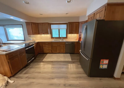 Old Kitchen Countertops and Cabinetry